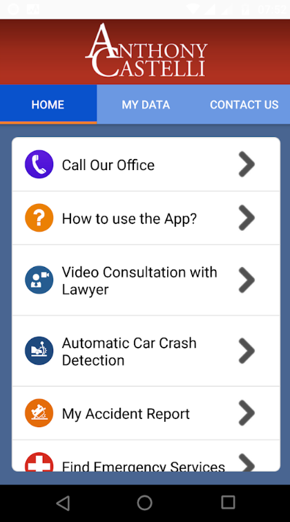 Cincinnati injury app for Android